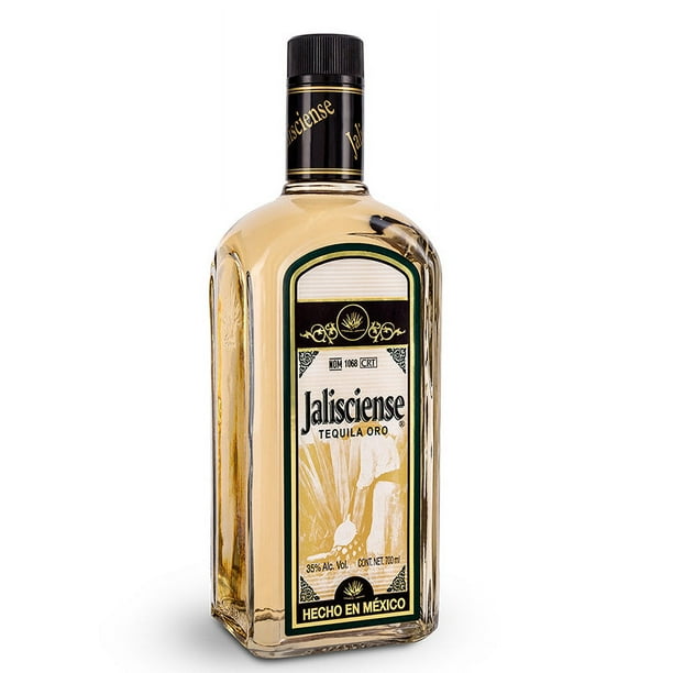 Tequila Oro Jalisciense 700 ml Jalisciense Tequila Joven 100% Agave Azul 38% Alcohol