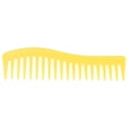 thumbnail image 1 of Vocoste Wide Tooth Hair Comb All Purpose Detangling Plastic Yellow, 1 of 6