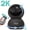 3 MP Black-2303, variant on 2K Home Security Camera, Indoor Wireless, AI Motion Tracking, 360° Pan-Tilt-Zoom, IR Night Vision, Two-Way Audio, Siren Alarm, Works With Alexa/Google Assistant, 2.4G/5G Dual-Band, 1pc