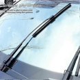 thumbnail image 3 of 2/4/6pcs Windshield Wiper Booster Alloy Wiper Fastener Spring Reduce Noise&Vibration Universal Anti Srach Rubber Wiper Bracket, 3 of 3