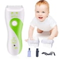 thumbnail image 1 of Cortadora de pelo para bebés, recortadora de pelo silenciosa, recargable por USB resistente al agua. Afortunado Sencillez, 1 of 5