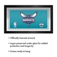 thumbnail image 4 of Charlotte Hornets Logo Ready-To-Hang Black Framed Wall Mirror, 4 of 4