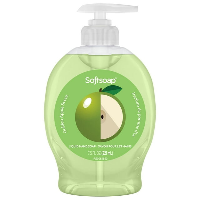 Softsoap Limited Edition Liquid Hand Soap, Golden Apple, 7.5 Fluid Ounce Bottle