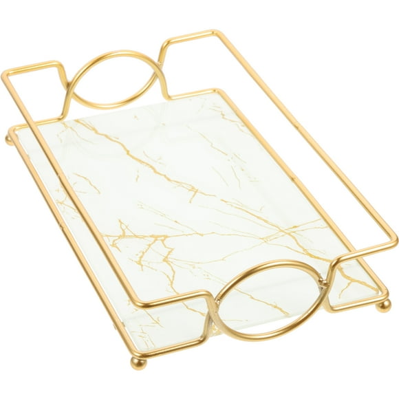 MasteelfCA Bathroom Vanity Tray Makeup Organizer Cosmetics Storage Bathroom Vanity Storage Holder