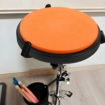 HEANUJJ Rubber Drum Practice Pad Kit with Carry Bag for Sound Dampening and Portable Use