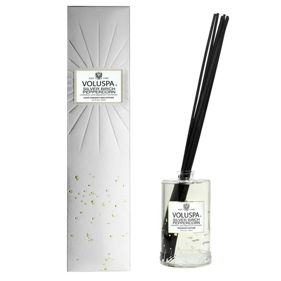 VOLUSPA SILVER BIRCH PEPPERCORN REED DIFFUSER