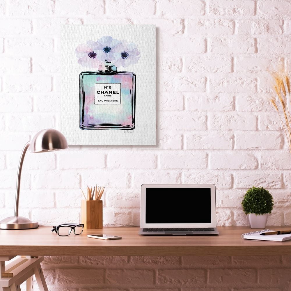Stupell Home Decor Floral Framed Canvas Art Print, 30" x 1.5"