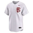 thumbnail image 2 of Men's Nike White Florida State Seminoles Baseball Limited Jersey, 2 of 3