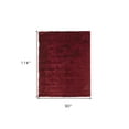 thumbnail image 5 of 8' X 10' Red And Purple Shag Tufted Handmade Area Rug, 5 of 8