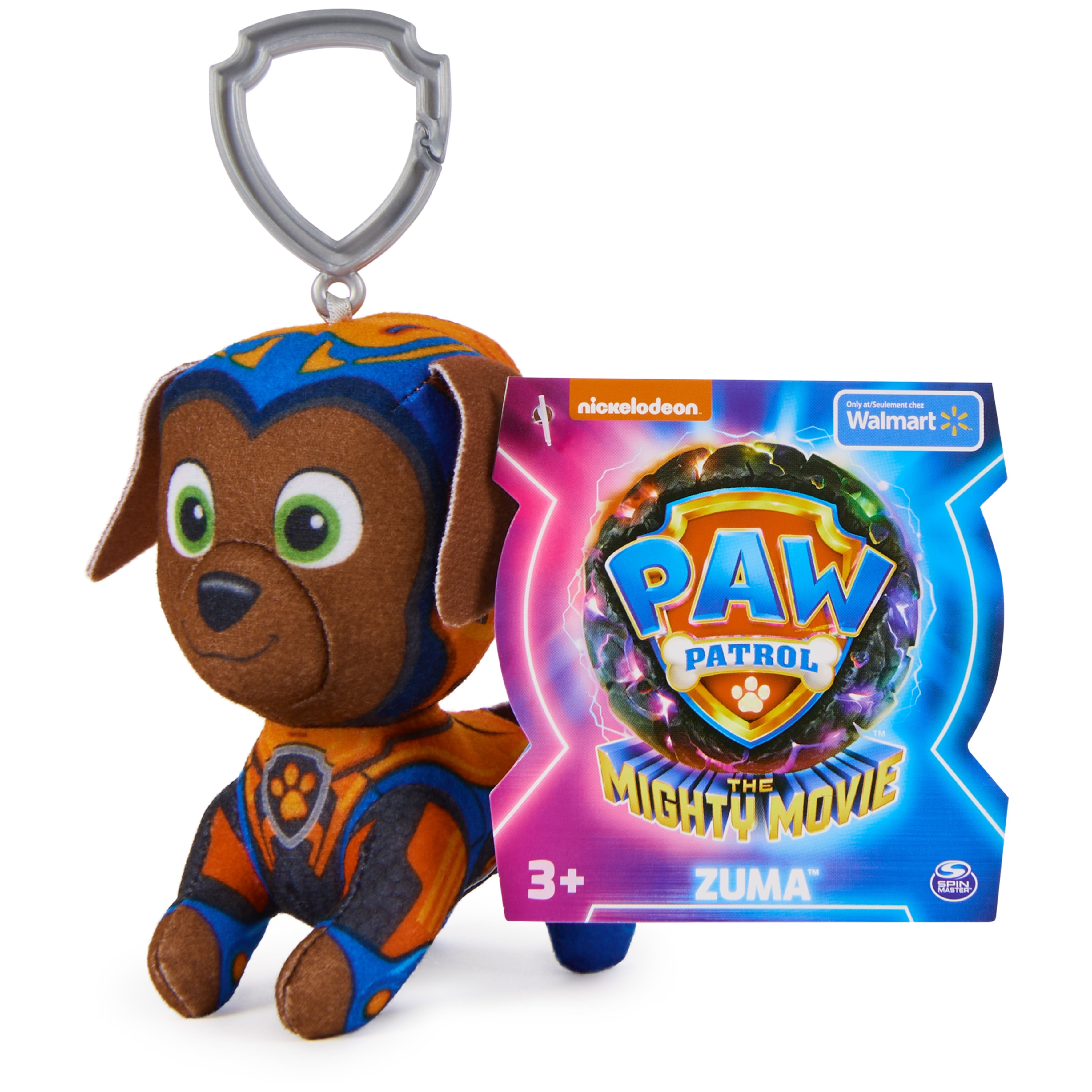 Paw Patrol Mighty Pups Zuma Figure Loose Badge Missing