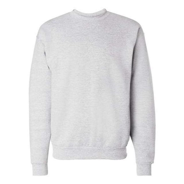 Hanes Chandail Molletonné à Col Rond ComfortBlend EcoSmart pour Hommes - Meilleur Vendeur, 5TG, Cendre