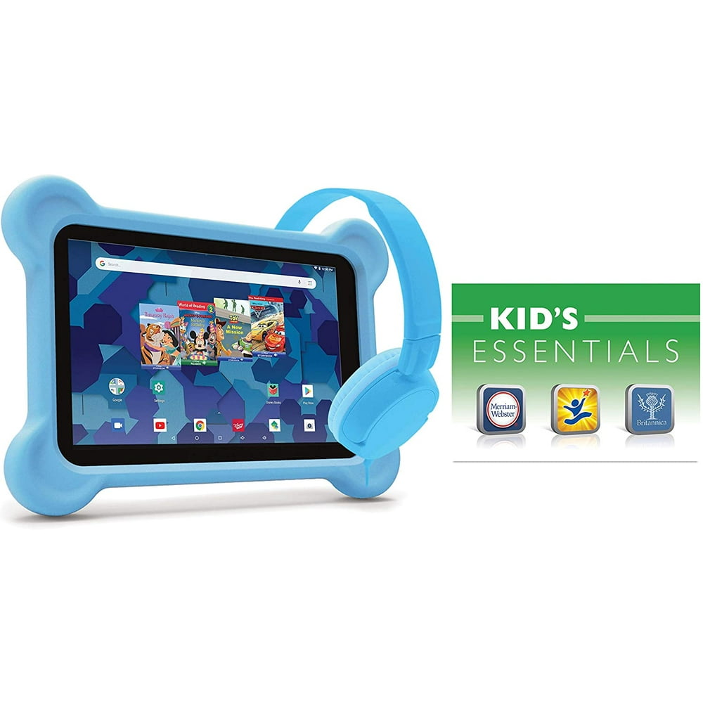 RCA Android Tablet Bundle (8″ Tablet, Audio Books, Bumper Case