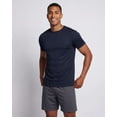 thumbnail image 2 of Real Essentials 5 Pack: Men's Dry-Fit Short Sleeve Crew Neck T Shirts Fitness Running Gym Workout Cool Exercise Athletic Tee, 2 of 8