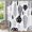 Tropical Black, variant on Shower Curtain Blue Eucalyptus Shower Curtains for Bathroom, Watercolor Leaf Shower Curtain Sets Waterproof Plant Shower Curtain Leaves Fabric Cloth Bathroom Curtains 72x72 inch with Hooks