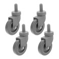 thumbnail image 2 of 4 Pcs Mop Bucket Accessories Furniture Replacement Caster Industrial Casters Can with Brake Locking ,Multiple Uses, 2 of 5