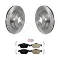 thumbnail image 1 of Transit Auto Rear Disc Brake Rotors and Semi-Metallic Pads Kit for Car Mercedes-Benz E550 with 320mm Diameter Rotor K8A-101034, 1 of 11