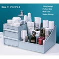thumbnail image 2 of Organizador de maquillaje con cajones: organizador de encimera para cosméticos, tocador para pintalabios, brochas, lociones, sombras de ojos, esmalte de uñas y joyas Namotu CZMR-ST35-1, 2 of 7