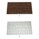 thumbnail image 5 of Molde de Fondant Yuarrent 26 letras en inglés Café, 5 of 6