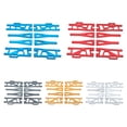 thumbnail image 2 of maskred RCGOFFLOW Aluminum Alloy Perfect Style Front Rear Upper Suspension Arm CNC Machined Rc Front Rear Upper Suspension Arm For 1/12 Wltoys 12401 Blue, 2 of 6