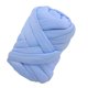 thumbnail image 1 of Hilo grueso hilo de peso brazo lavable hilo de tejer hilo voluminoso hilo tubular Jumbo para sombreros cojín mascota cama macramé Azul claro perfecl hilo grueso, 1 of 8