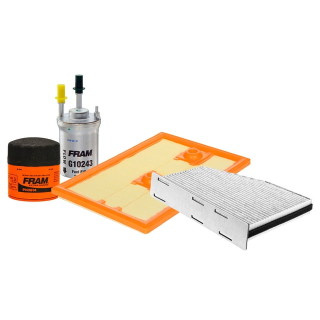 Kit De Filtro de Aire, Filtro de Aceite, Filtro de Combustible y Filtro de Cabina 4 PIEZAS Compatible con Volkswagen Jetta L4 1.4L DE 2013 A 2016