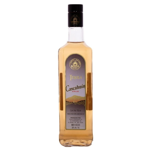 Tequila Cascahuin Añejo 750 ml
