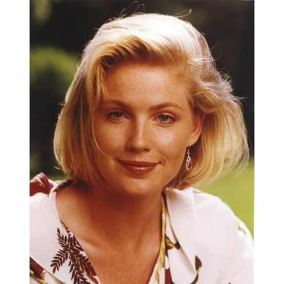 Tracy Needham Close Up Portrait smiling in Floral Dress Photo Print (24 x 30)