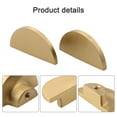 thumbnail image 6 of Ana Compact and Golden Drawer Knobs Set of 2 Brass Half Moon Cabinet Pulls Home Decor, 6 of 10