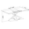 thumbnail image 3 of Rectangular Stretch Dining Table, 3 of 7