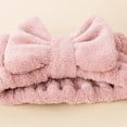 thumbnail image 2 of Diadema de tela de rizo multiusos perfecta para maquillaje, lavado de cara, yoga, deportes y ducha, 2 of 5