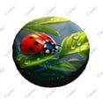 thumbnail image 5 of on Saisies Field Pattern Polyester Universal Spare Wheel Tire Cover Wheel Covers for Trailer RV SUV Truck Camper, 5 of 5