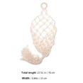 thumbnail image 3 of Cotton Rope Hanging Fruit Basket for Kitchen Storage - Wall Mount Onion Potato Holder Organizer for Fruits and Vegetables, 3 of 6