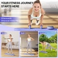 thumbnail image 3 of Tabla Reformadora de Pilates PRUINKLE, plegable y portátil, color morado, 3 of 9