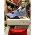 thumbnail image 3 of Taille 10 - Jordan 4 Rétro Bleu Université Moyen, 3 of 6