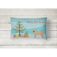 thumbnail image 2 of Carolines Treasures CK3845PW1216 Tan Jug Christmas Tree Canvas Fabric Decorative Pillow, 12H x16W, multicolor, 2 of 4