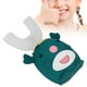 thumbnail image 4 of Cepillo De Dientes Eléctrico Para Ni?os En Forma De U, Cepillo De Dientes De Limpieza De Cuidado Bucal Inteligente, Herramienta De Cepillado De Dientes Con Dibujos Animados Bonitos(2-6-Verde) EOTVIA  No, 4 of 6