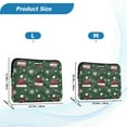 thumbnail image 4 of FORMRS 13"-13.3" Laptop Sleeve Protective Case Soft Carrying Quilted Computer Bag Cover, Christmas Hats, 4 of 7