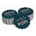 thumbnail image 2 of Inkdotpot 50 Pack Ready To Pop Baby Shower Favor Paper Tags Craft Real Rose Gold Foil Hang Tags, 2 of 6