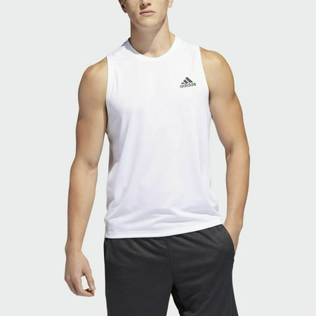 Adidas FreeLift Men's Sport Ultimate Solid Tee DZ8449 White