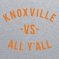 thumbnail image 2 of UGP Campus Apparel Knoxville Vs All Y'all Mens T-Shirt - X-Large - Sport Grey, 2 of 7