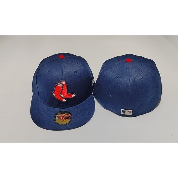MLB Boston Red Sox Fitted Hat Hombres Mujeres Gorra De Béisbol Completa Cerrada Ajuste Hip Hop Sombrero