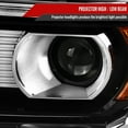 thumbnail image 3 of Projector Headlights (Chrome Housing/Clear Lens) Made for and Compatible with 2014-2019 GMC Sierra 1500/2500 HD/3500 HD, 3 of 4