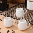 thumbnail image 1 of HEALEEP 4 Pcs Small Cream Milk Jug White Food Storage Kitchen Tool Families, 1 of 6