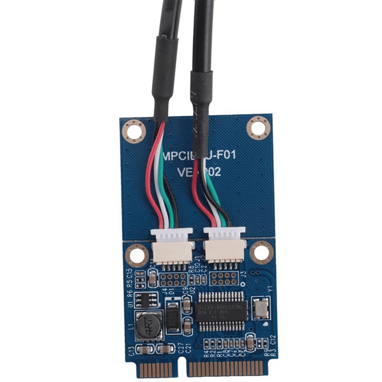 PCI-E Expansion Card MINI PCI-E to Dual-Port Adapter Card