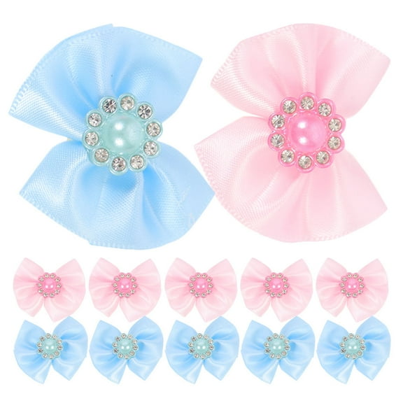 OUNONA 30pcs Dog Hair Bows Pet Hair Accessories Dog Headdress Dog Bows For Large Dogs Dog Hair Bow Dog Hair Bows Bands Small Dog Accessories Hair Ties For Dog