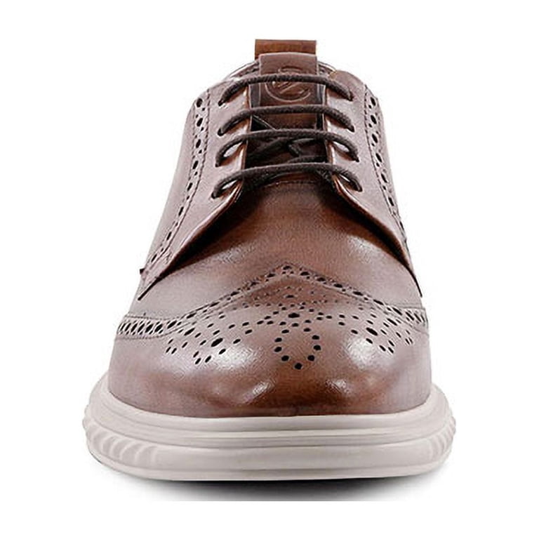 ECCO Men\'s ST.1 Hybrid Lite Brogue shoe Leather Brown Size 11 comfort dress Men main image 3