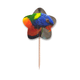 thumbnail image 1 of Foto de loro organismo animal terrestre Selección de pastelitos Star lable Flag en palillos de dientes, 1 of 3