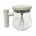thumbnail image 4 of Taza de café agitadora automática de 400ml para café, té, leche, alta velocidad, taza mezcladora eléctrica de vidrio con tapa para dormitorio, 4 of 9
