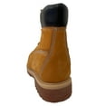 thumbnail image 2 of Men's Waterproof Work Boots 6" Nubuck Leather Lug Sole Insulated Hiking Ankle Shoes, 2 of 6