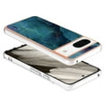 thumbnail image 4 of Designed for Google Pixel 8 Marble Case, Ultra Thin Girls Women Plating Marble Designed Flexible Soft TPU IMD Marble Protective Case Cover for Google Pixel 8 - Green, 4 of 7